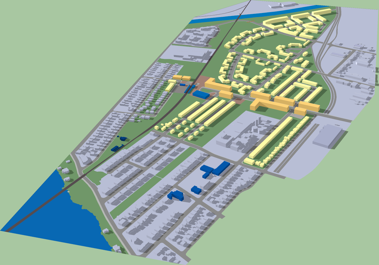 Urban Design Proposal for Lasalle, Montreal